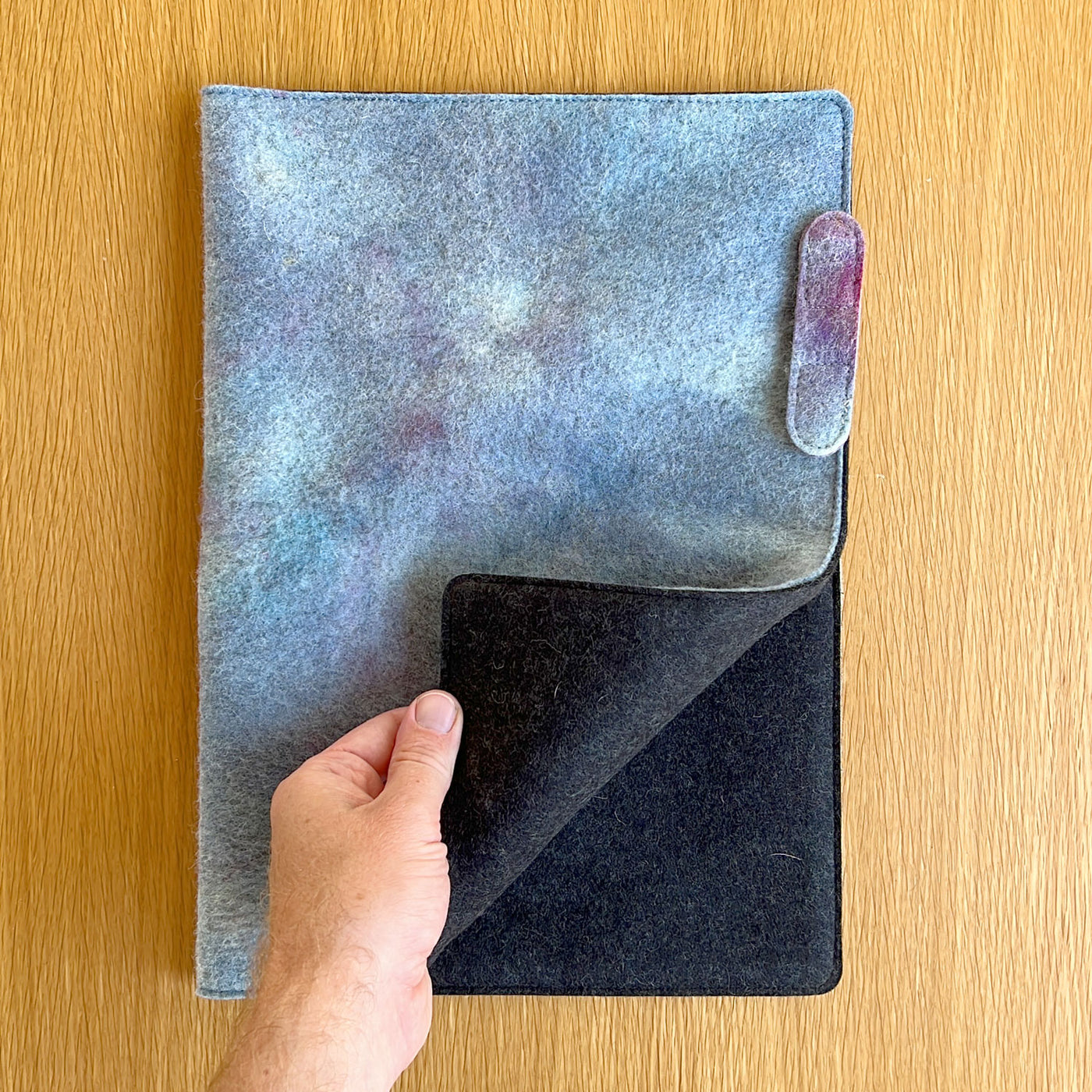 hand dyed magic sleeve, medium laptop (13/14") (13_2)